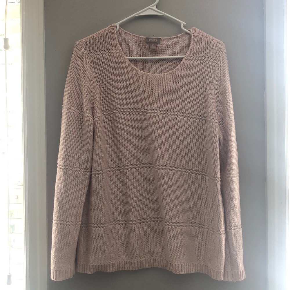 Chico’s Pink Sweater